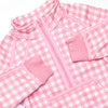 Charlee Check Sweatshirt Pullover, Pink