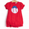 Extra Innings Applique Bubble, Red