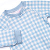 Chandler Check Sweatshirt Bubble, Blue
