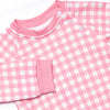 Charlee Check Sweatshirt Bubble, Pink
