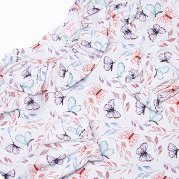 Whispering Wings Legging Set, Purple