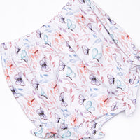 Whispering Wings Diaper Set, Purple