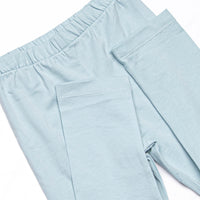 Pumpkin and Poults Smocked Legging Set, Blue