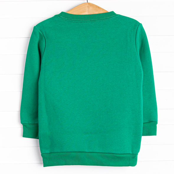 Doorbuster: Reindeer Sweatshirt, Green