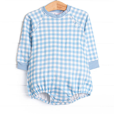 Chandler Check Sweatshirt Bubble, Blue