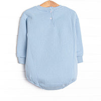 Migrating Mallard Applique Bubble, Light Blue