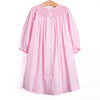 One and Only Smocked Bishop Dress, Pink Gingham