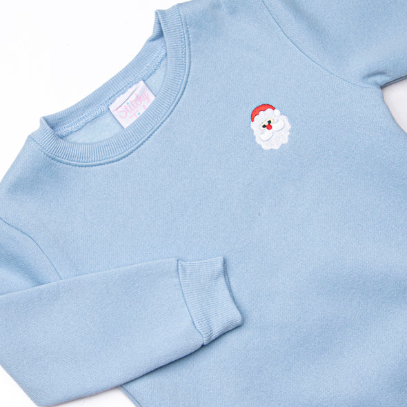 Doorbuster: Kris Kringle Sweatshirt, Light Blue