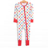 Magic Dreamland Bamboo Zippy Pajama, Red