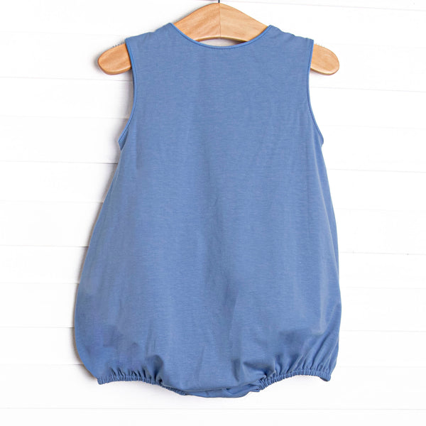 Main Street Mallard Applique Bubble, Blue
