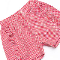 Happiest Pup on Earth Applique Puff Sleeve Short Set, Blue