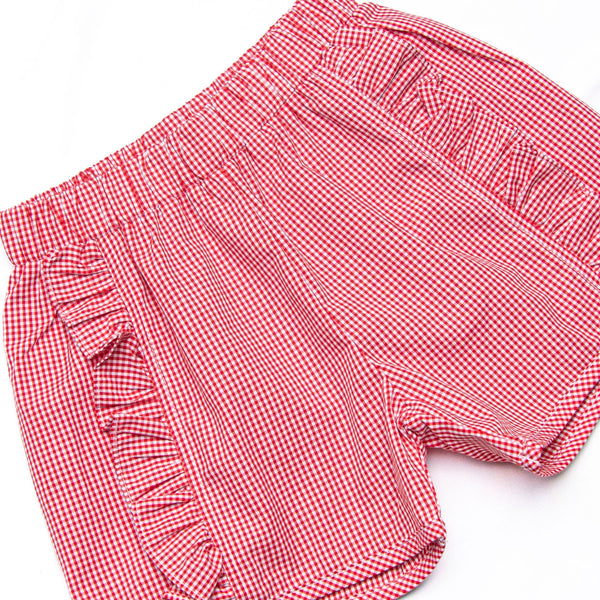 Happiest Pup on Earth Applique Puff Sleeve Short Set, Blue