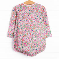 Hand-Painted Petals Pocket Bubble, Pink