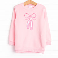 Doorbuster: Ballet Slippers Sweatshirt, Pink