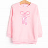 Doorbuster: Ballet Slippers Sweatshirt, Pink