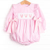 Palace Pastels Smocked Side Tie Bubble, Pink
