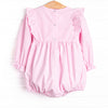 Palace Pastels Smocked Side Tie Bubble, Pink