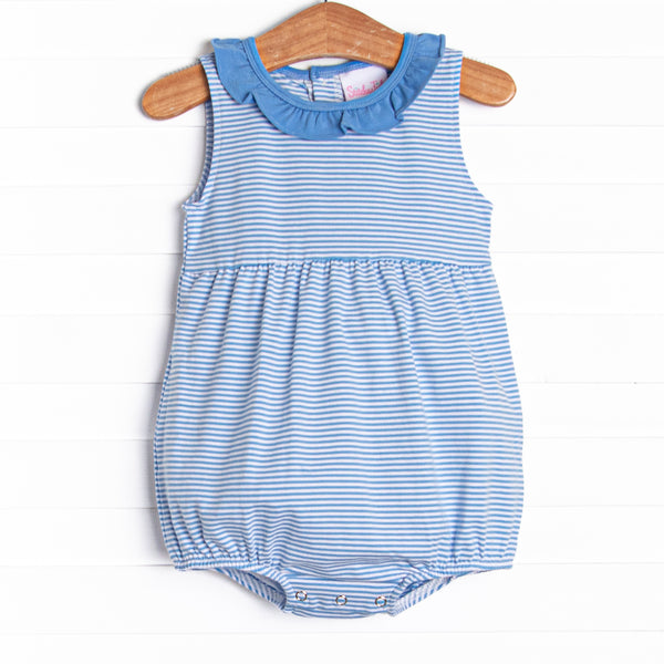 Hannah Bubble, Medium Blue Stripe