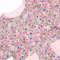 Hand-Painted Petals Pocket Bubble, Pink