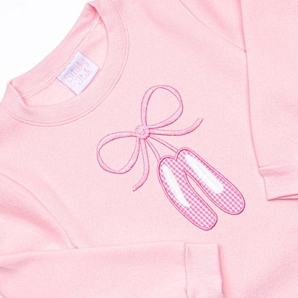Doorbuster: Ballet Slippers Sweatshirt, Pink