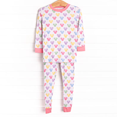Magic Dreamland Bamboo Pajama Set, Pink
