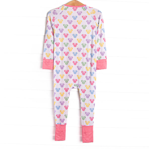 Magic Dreamland Bamboo Zippy Pajama, Pink
