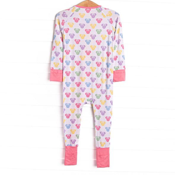 Magic Dreamland Bamboo Zippy Pajama, Pink