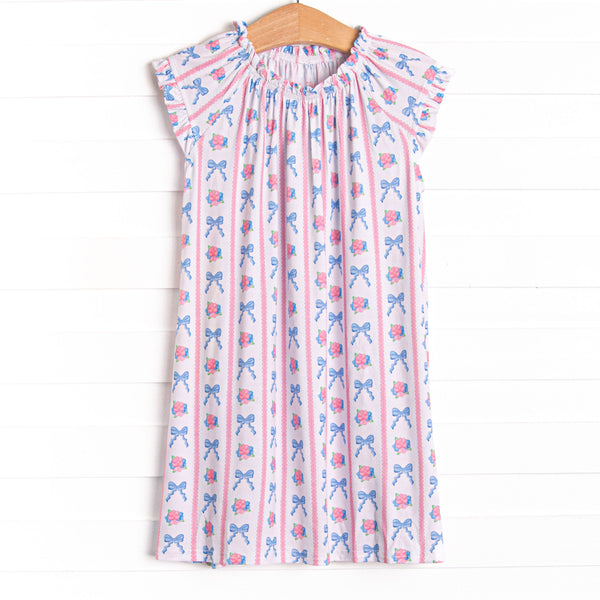 Rose of Bows Bamboo Night Gown, Pink