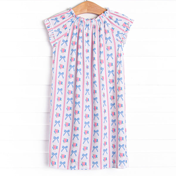 Rose of Bows Bamboo Night Gown, Pink