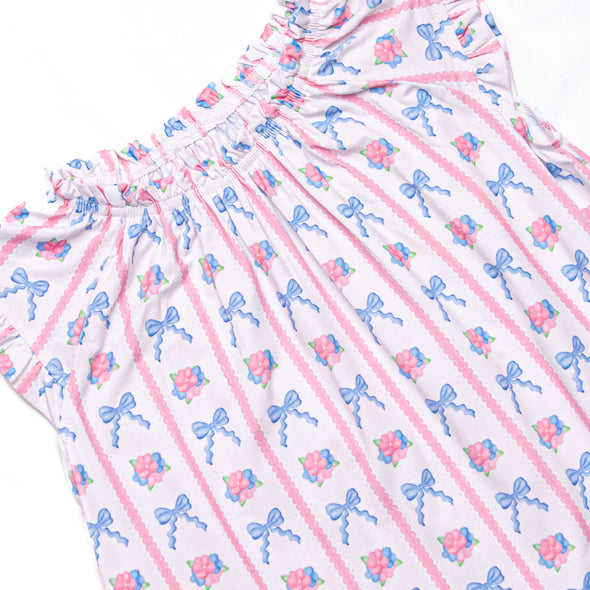 Rose of Bows Bamboo Night Gown, Pink