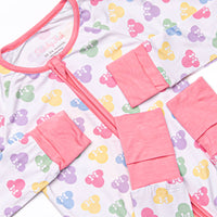 Magic Dreamland Bamboo Zippy Pajama, Pink