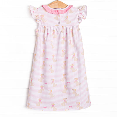 Sit, Stay, Play Dress, Pink