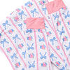 Rose of Bows Bamboo Pajama Set, Pink