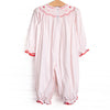 Galentine's Day Smocked Romper, Pink