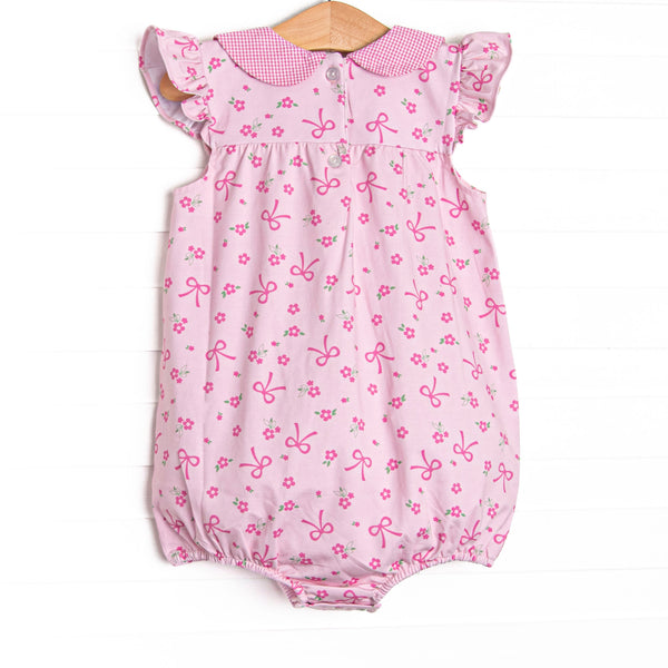 Falling Florals Bubble, Pink