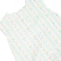 Stems and Stripes Diaper Set, Green