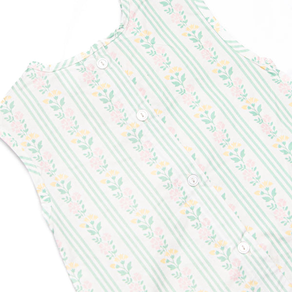 Stems and Stripes Dress, Green
