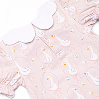 Silly Goose Short Set, Pink