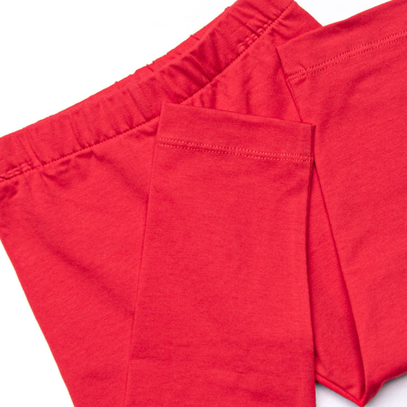 Valentine's Day Delivery Smocked Legging Set, Blue