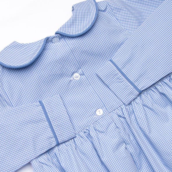 Palace Pastels Smocked Bubble, Blue