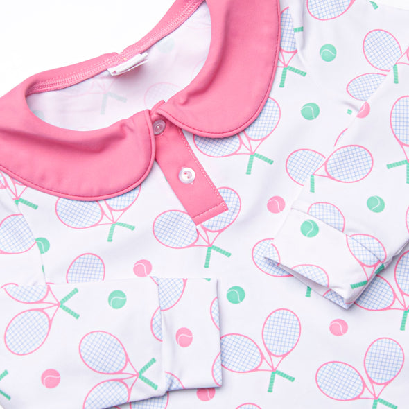 Racket Rally Skirt Set, Pink