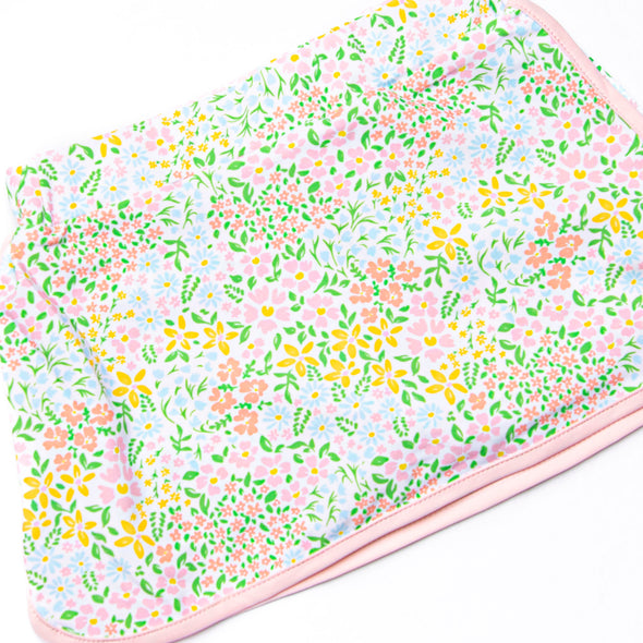 Sunshine Serve Collared Skirt Set, Pink Floral