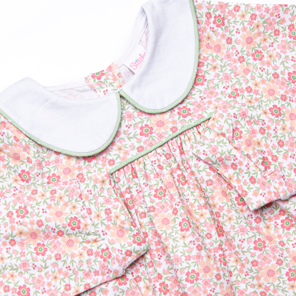 Berry Blitz Blooms Legging Set, Green