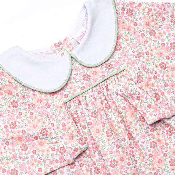 Berry Blitz Blooms Legging Set, Green