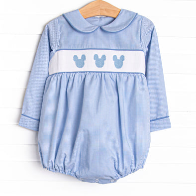 Palace Pastels Smocked Bubble, Blue