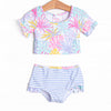 Tahiti Tropics Tankini, Purple