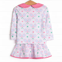Racket Rally Skirt Set, Pink