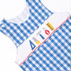 Craftsman Cutie Smocked Long Jon Jon, Blue