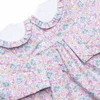 Finley Florals Legging Set, Pink