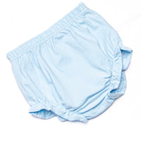Mother Goose Garden Applique Diaper Set, Blue